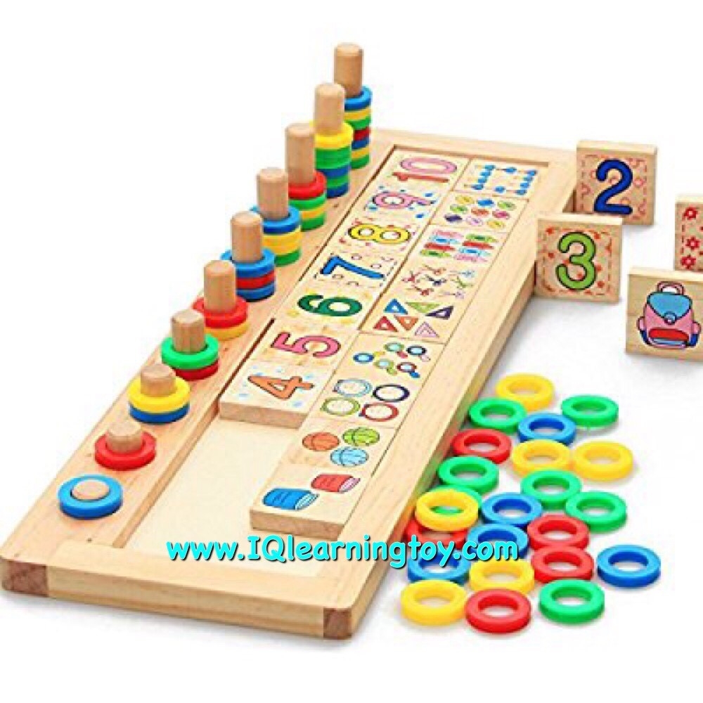 ของเล่นไม้ - สอนเรื่องเลข 1-10 สำหรับการเรียนรู้และจดจำ เพื่อความเข้าใจเรื่องเลขด้วยวิธีง่ายๆ ฝึกการนับจำนวน ด้วยมิติของการเล่นและเรียนรู้พื้นฐานคณิตศ