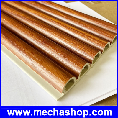 Great Wall Board ไม้เทียม ผนังไม้เทียมตกแต่งบ้าน ตกแต่งผนัง Size: 160x2900mm 15mm Raw Material: Virgin