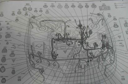 คู่มือซ่อมรถยนต์ วงจรไฟฟ้า Wiring Diagram TOYOTA Corolla AE100 เครื่องยนต์ 5A-FE 93-97