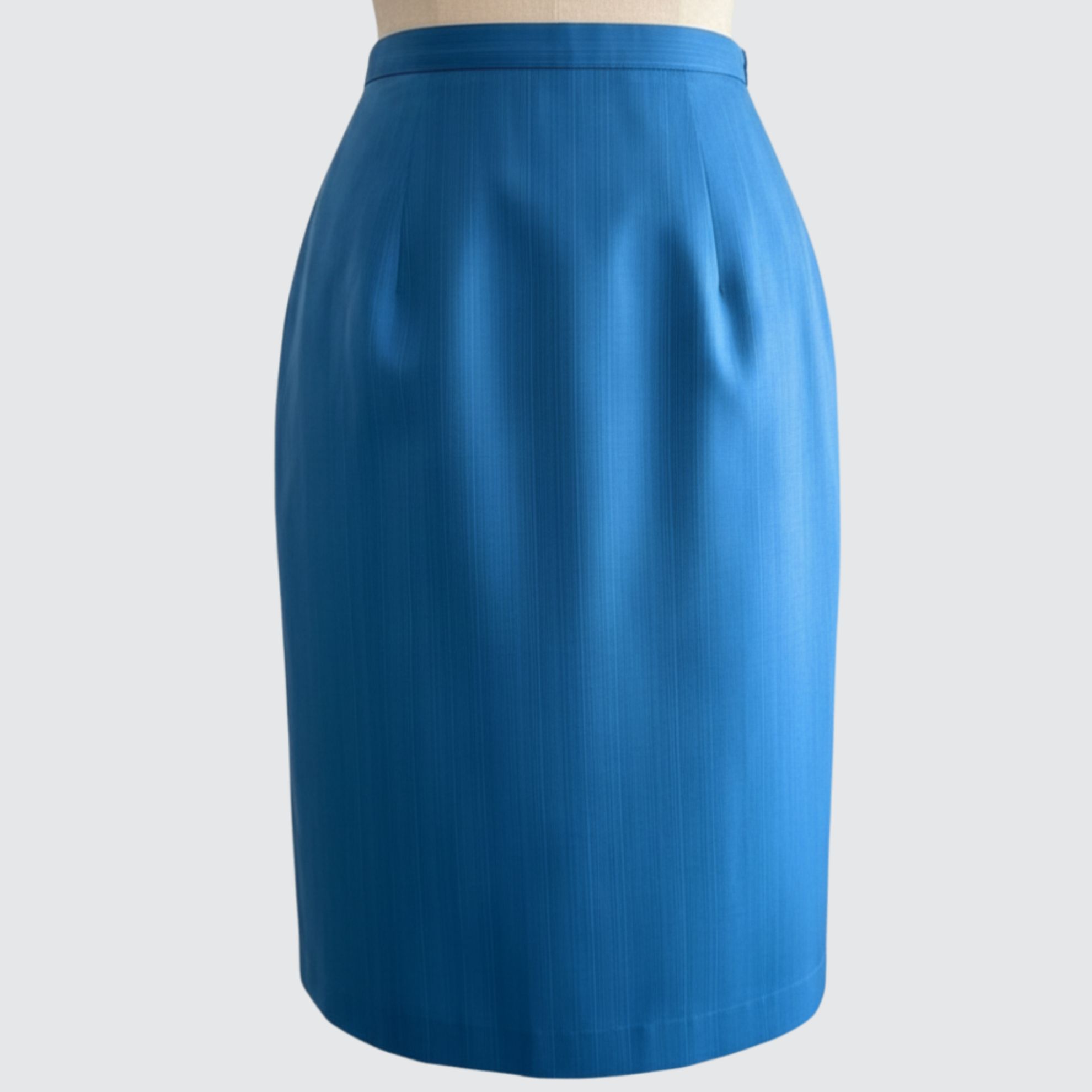 กระโปรงทรงสอบ ผ้าไหมสีพื้นเนื้อเรียบ ไหมแท้ | เลือกสี แจ้งไซส์ได้