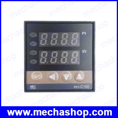 เครื่องวัดอุณหภูมิ เครื่องควบคุมอุณหภูมิ Temperature Controller Type REX-C100FK02-M*AN DA ยี่ห้อ EARUELETRIC เอาพุทรีเลย์
