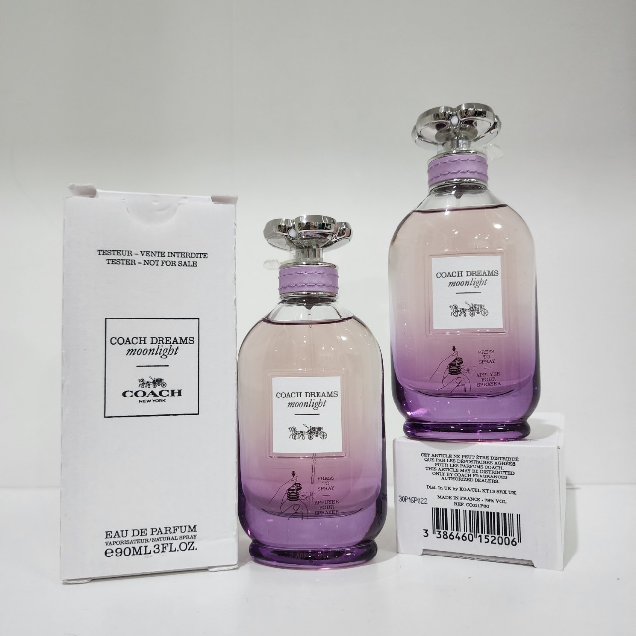 น้ำหอมแท้ Coach Dreams Moonlight EDP 90ml กล่องเทสเตอร์