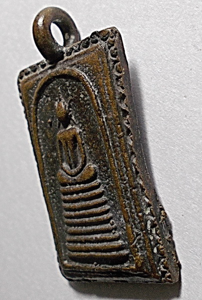 เหรียญหล่อเก่า พิมพ์สมเด็จ 9 ชั้น