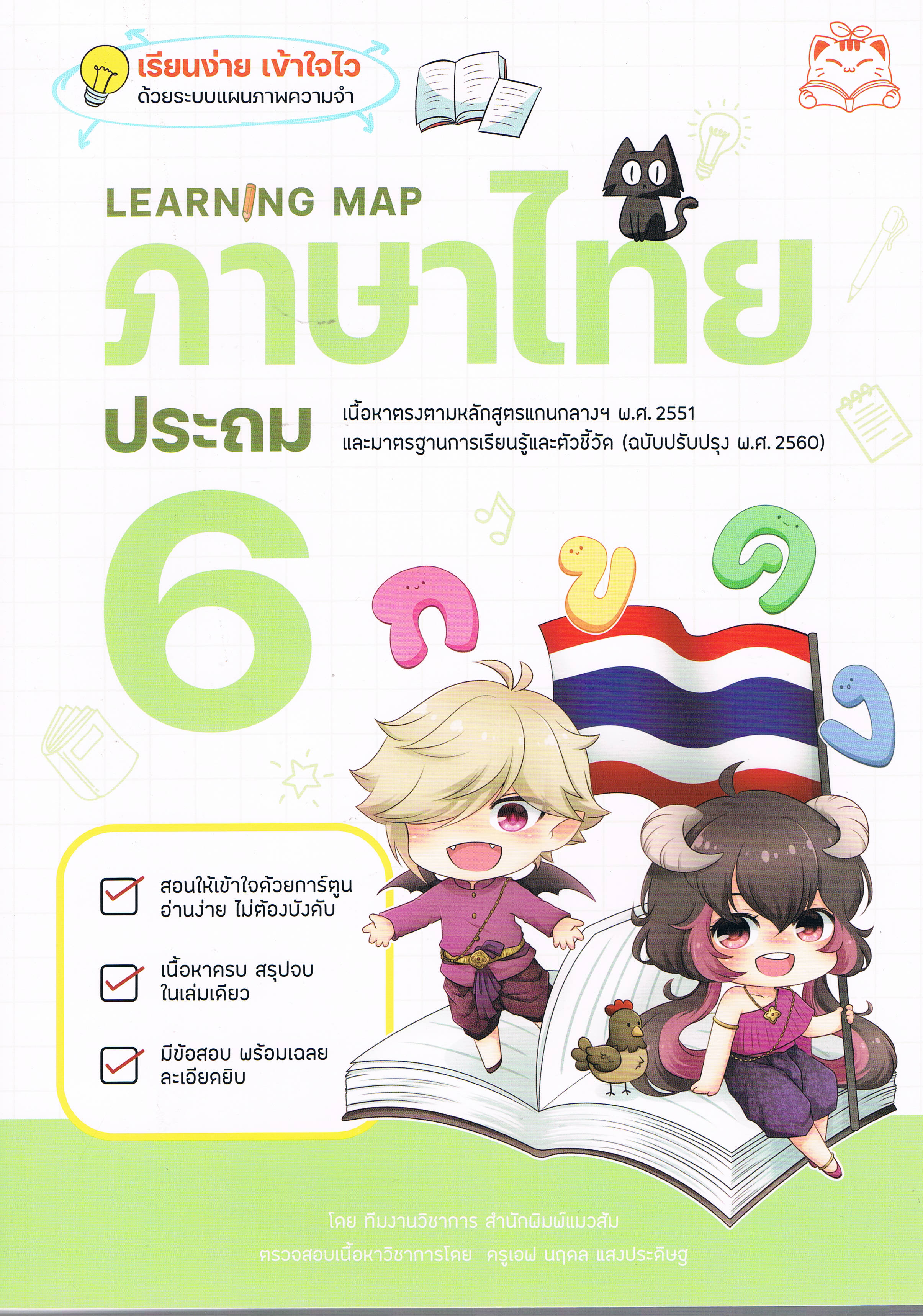 Learning Map ภาษาไทย ประถม 6