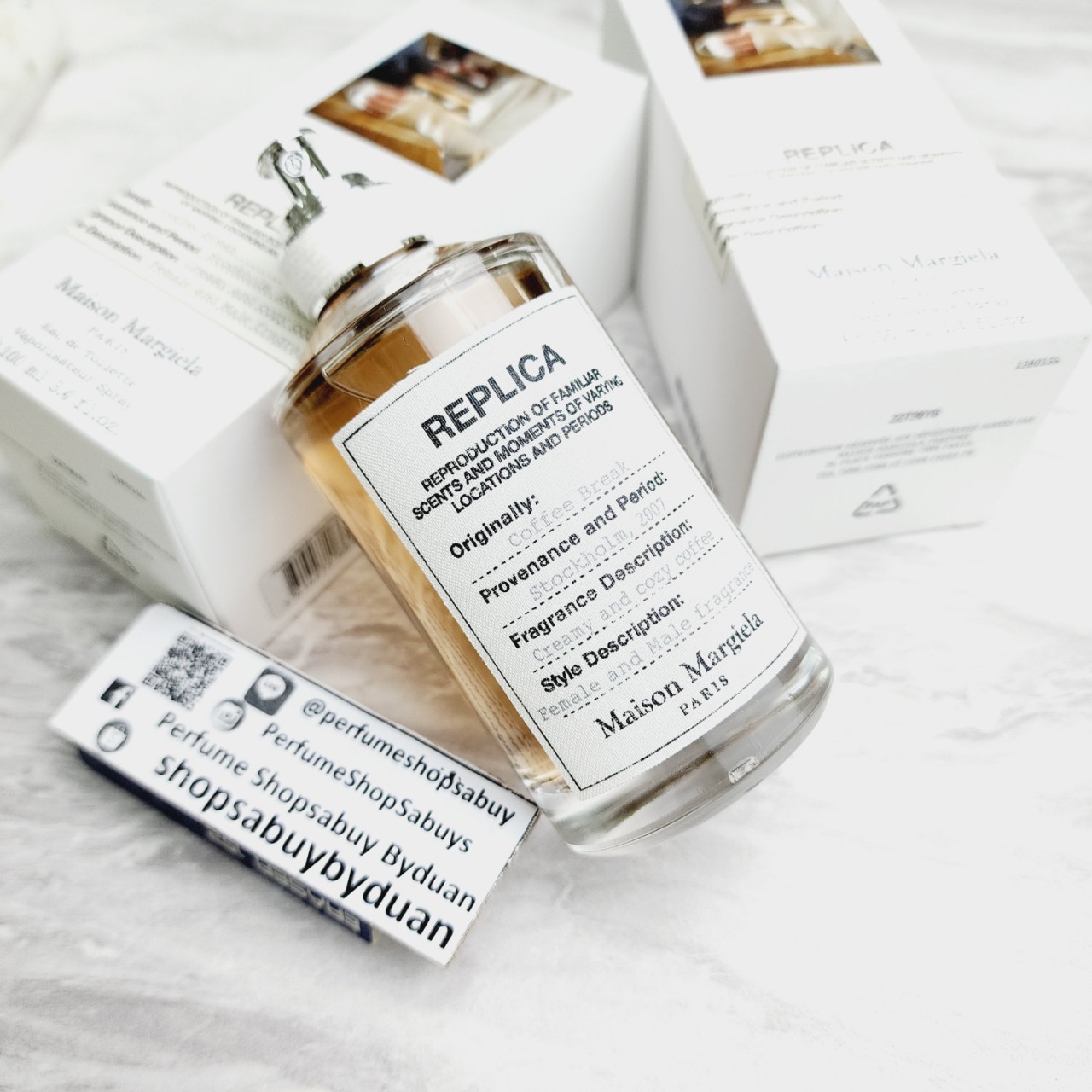 น้ำหอมแท้แบ่งขาย Maison Margiela Replica Coffee Break Eau de Toilette💕Travel Size