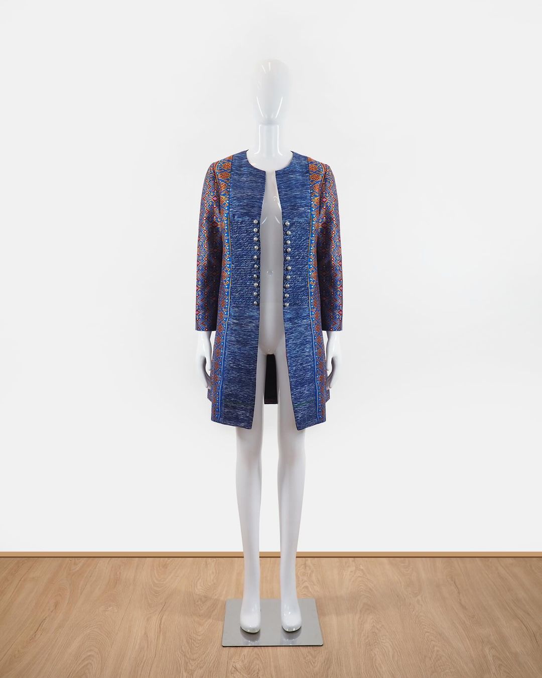 แบบตัดชุด เดรสผ้าไหม (ไม่รวมผ้า) chobmai x JHN รหัส CUT-51-03236720