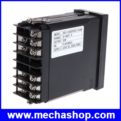 เครื่องควบคุมอุณหภูมิ PID Digital Temperature Controller REX-C400 Universal Input SSR Output Vertical for Automatic Packing Machine Thermostat