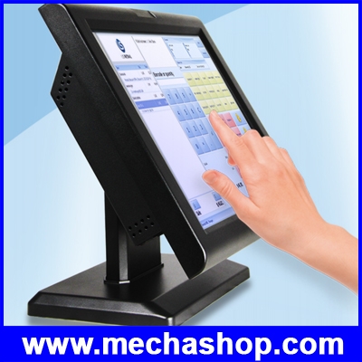จอภาพสัมผัส หน้าจอทัชสกรีน จอสัมผัสขนาด15นิ้ว พร้อมจอแสดงราคาลูกค้า POS (Monitor Touch Screen) Touch Screen Display POS 15inch PG-4815R4
