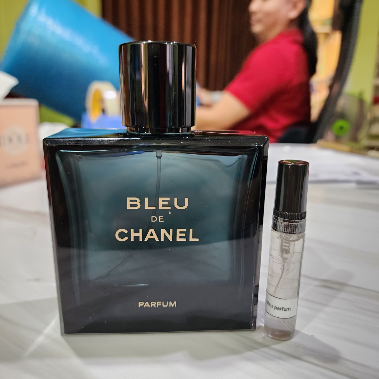 น้ำหอมแท้แบ่งขาย Chanel Bleu Parfum 💕Travel Size แบบทดลอง