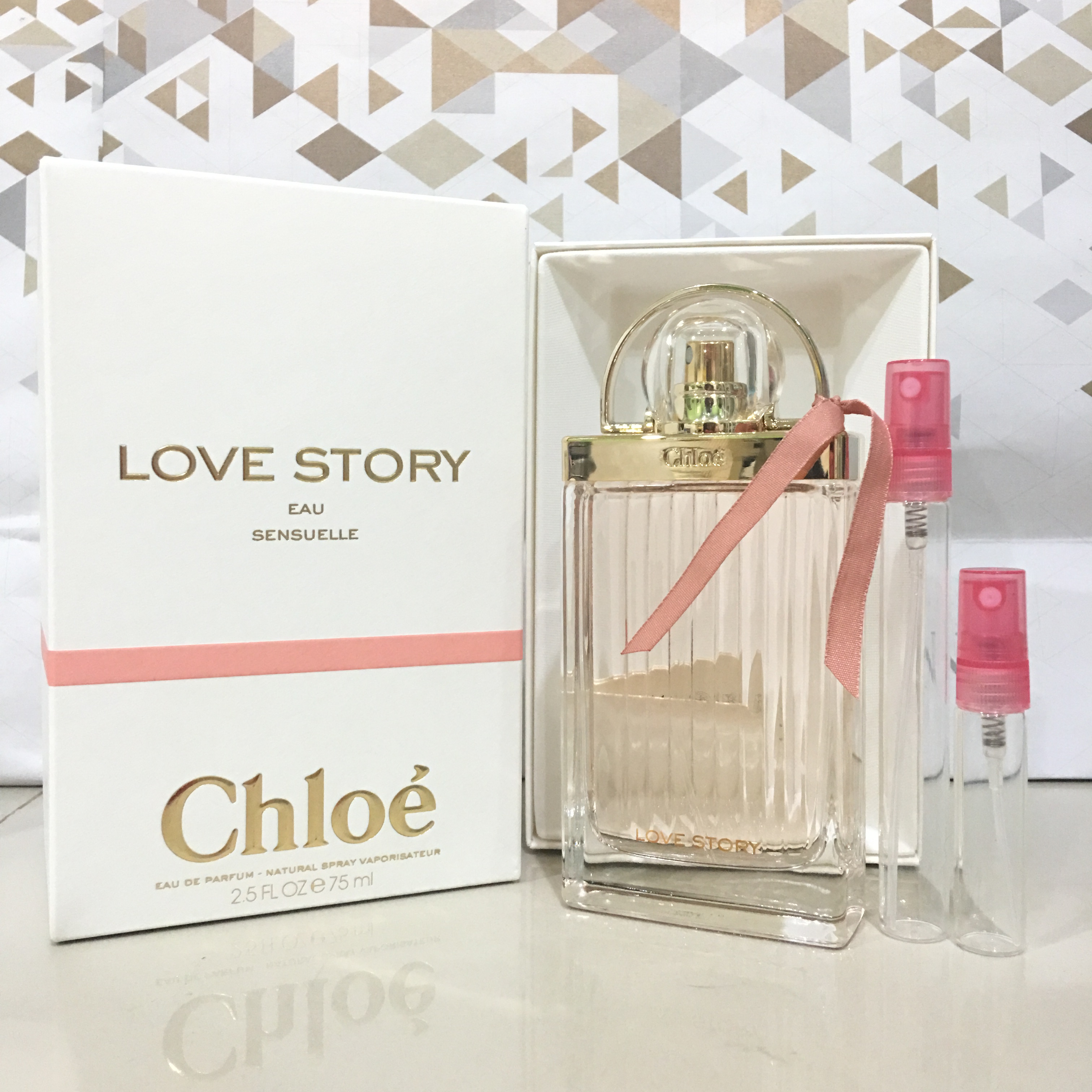 น้ำหอมแท้แบ่งขาย Chloe Love Story Eau Sensuelle EDP 💦แบ่ง 💕Travel Size แบบทดลอง
