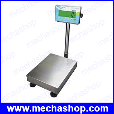 เครื่องชั่งดิจิตอล เครื่องชั่งกันน้ำ แบบวางพื้น ชั่งได้ 32kg/2g, 75kg/5g, 150kg/10g รุ่น WBK ฐานชั่งสแตนเลส304 ยี่ห้อ ADAM (อังกฤษ)