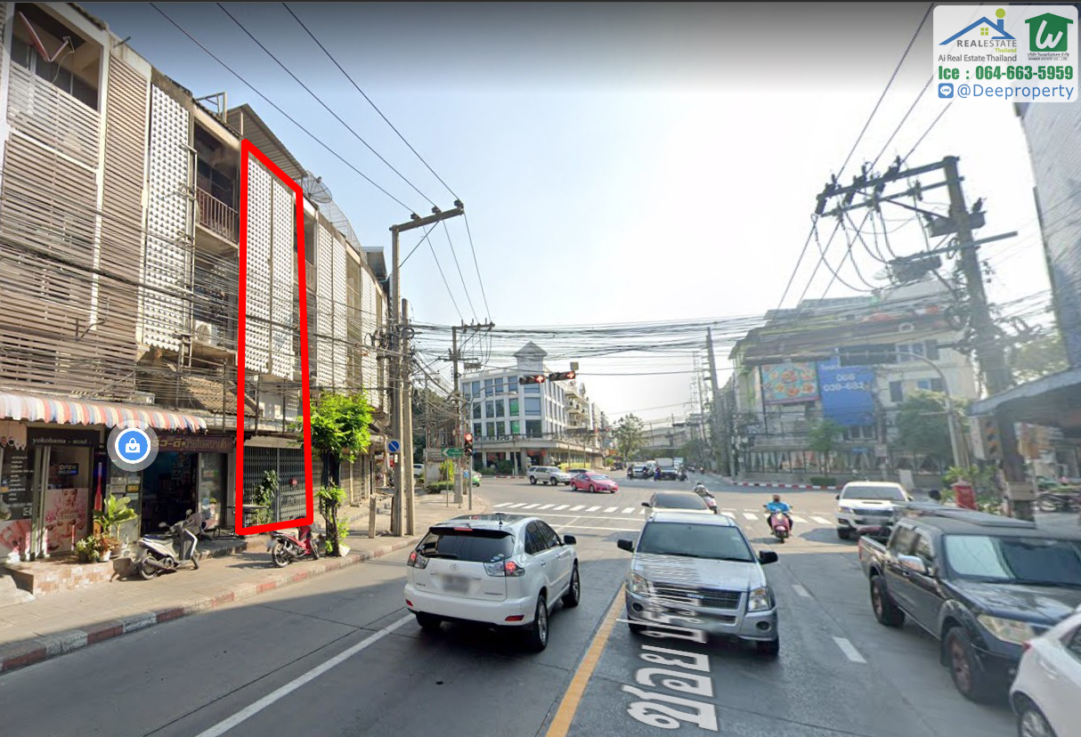 🏡SOLD OUT 🏢ตึกแถว อาคารพาณิชย์ 3 ชั้นครึ่ง มีดาดฟ้า เลขที่ 760 ติดสี่แยกเหม่งจ๋าย ไชน่าทาวน์ห้วยขวาง ทำเลนี้ราคานี้หาไม่ได้แล้ว