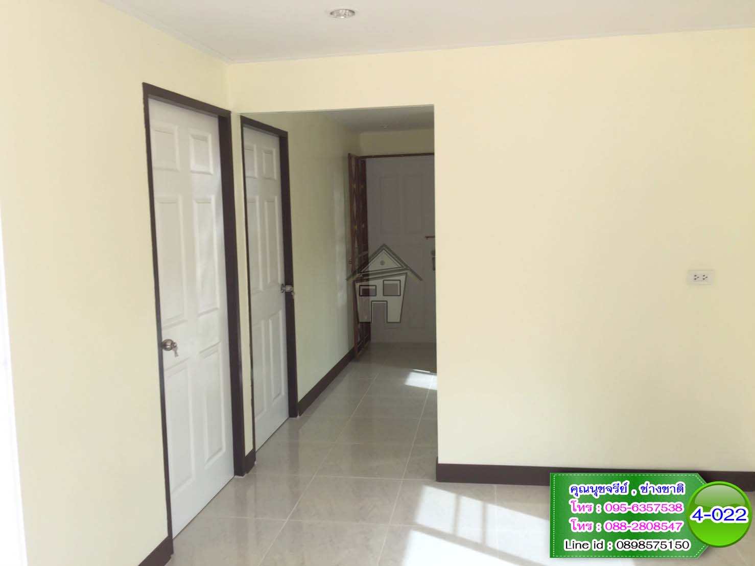 4-022 บ้านน็อคดาวน์ ทรงจั่วมุกซ้อน