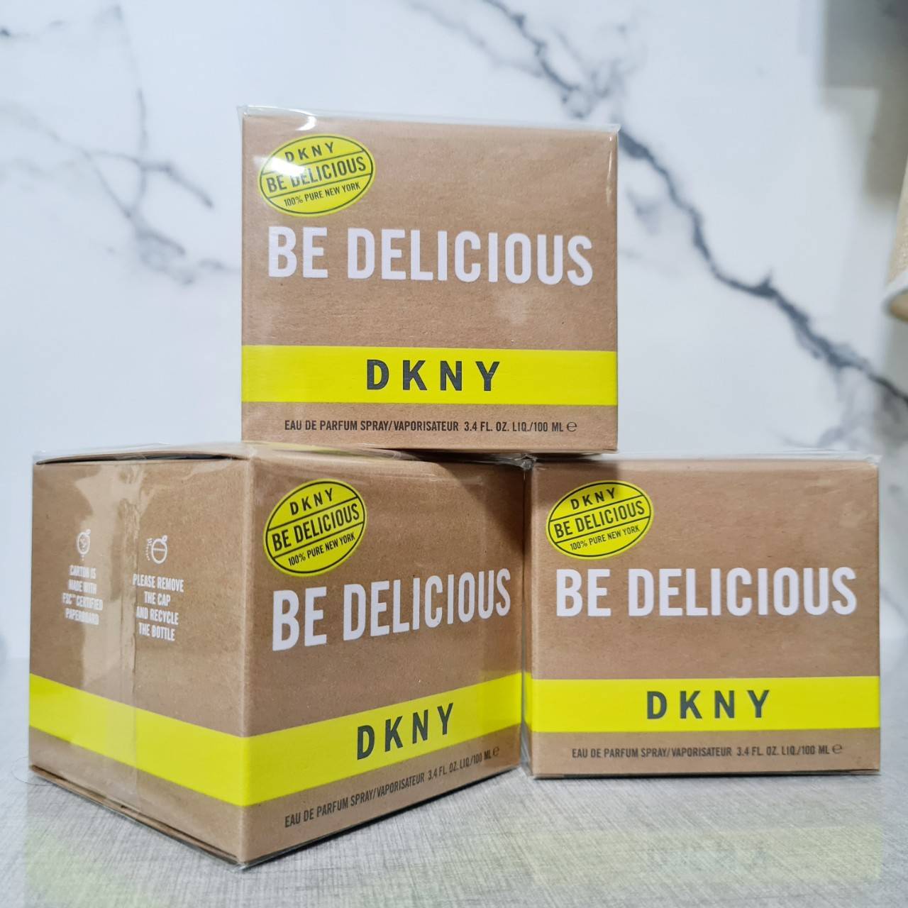 น้ำหอม DKNY Be Delicious For Women 100ml กล่องซีล