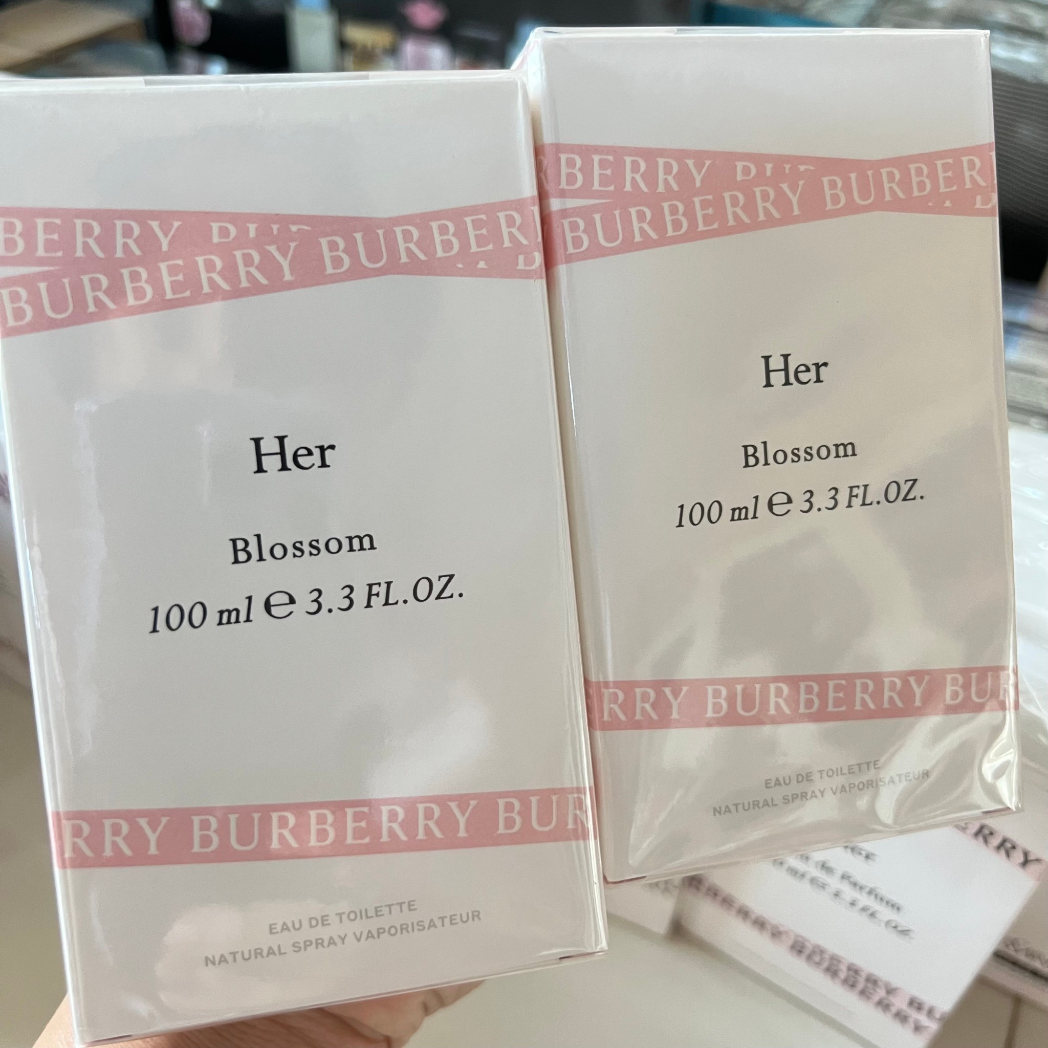 น้ำหอมแท้ Burberry Her Blossom Eau de toilette 100ml กล่องซีล