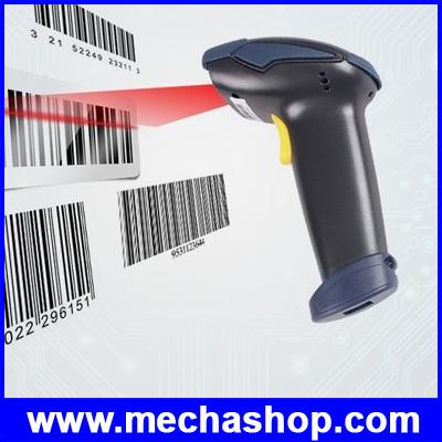 บาร์โค้ดสแกนเนอร์ 1D USB barcode scanner handheld laser barcode scanner ยี่ห้อ Symcode รุ่น MJ-4209-B