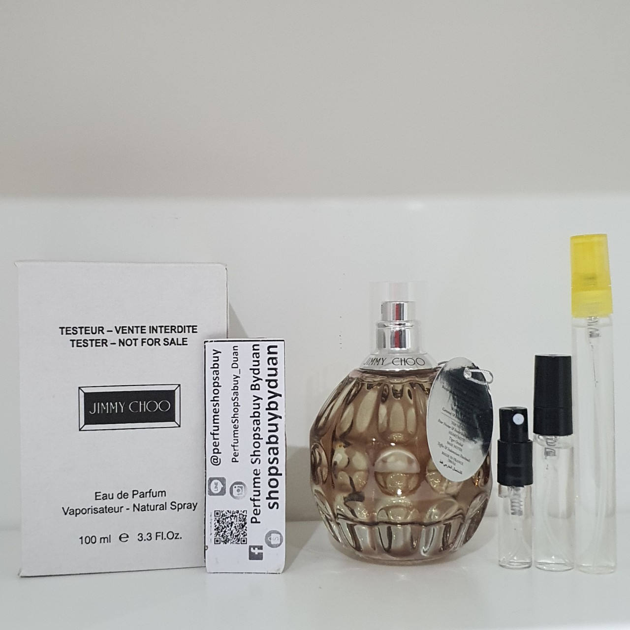 น้ำหอมแท้แบ่งขาย Jimmy Choo Eau de Parfum for women 💕Travel Size #แบบทดลอง
