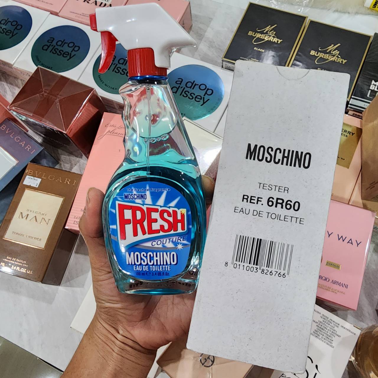 น้ำหอมแท้ Moschino Fresh Couture (Eau De Toilette) 100ml กล่องเทสเตอร์