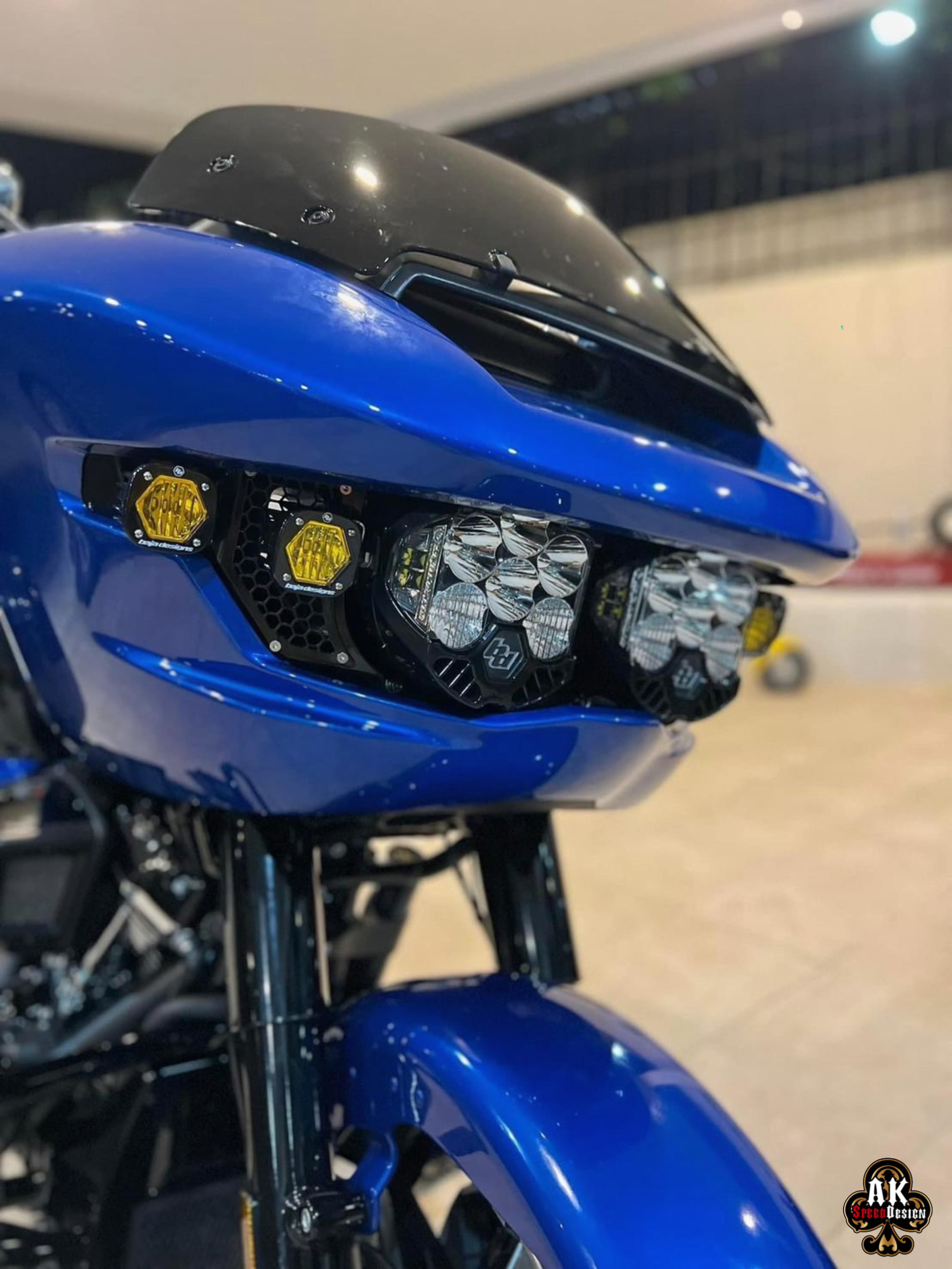 < set 2 > AK SPEED DESIGN 2023.5-2024 Road Glide Baja Designs LP6 Lighting Combo Kit