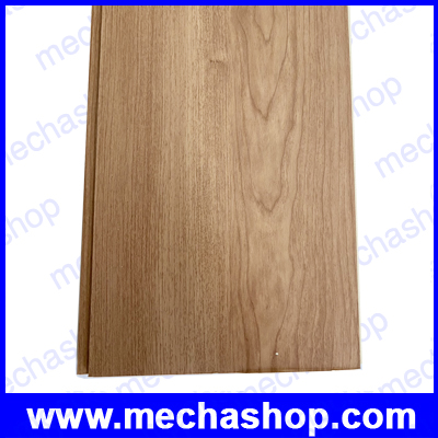 Great Wall Board ไม้เทียม ผนังไม้เทียมตกแต่งบ้าน ตกแต่งผนัง Size: L2900mm* W200mm* H8mm Raw Material: Virgin (9013)