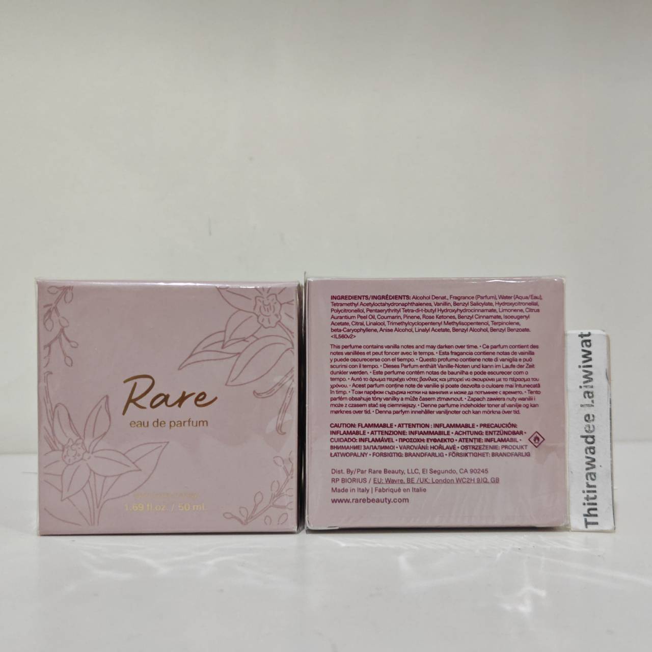 น้ำหอม Rare Beauty Rare Eau de Parfum 50ml กล่องซีล