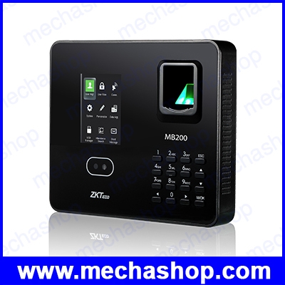 เครื่องสแกนใบหน้า สแกนนิ้วมือลงเวลา ZK-MB200 Multi-Bio Time Attendance Terminal (เมนูภาษาไทย)