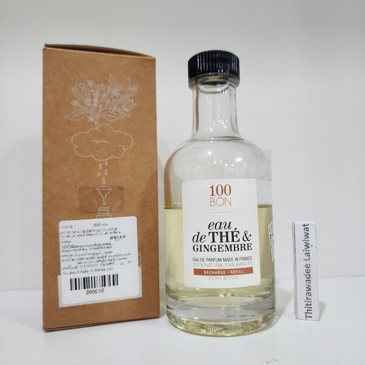 น้ำหอมแท้แบ่งขาย 100 Bon Eau de The & Gingembre by 100 Bon(เซนบอน)