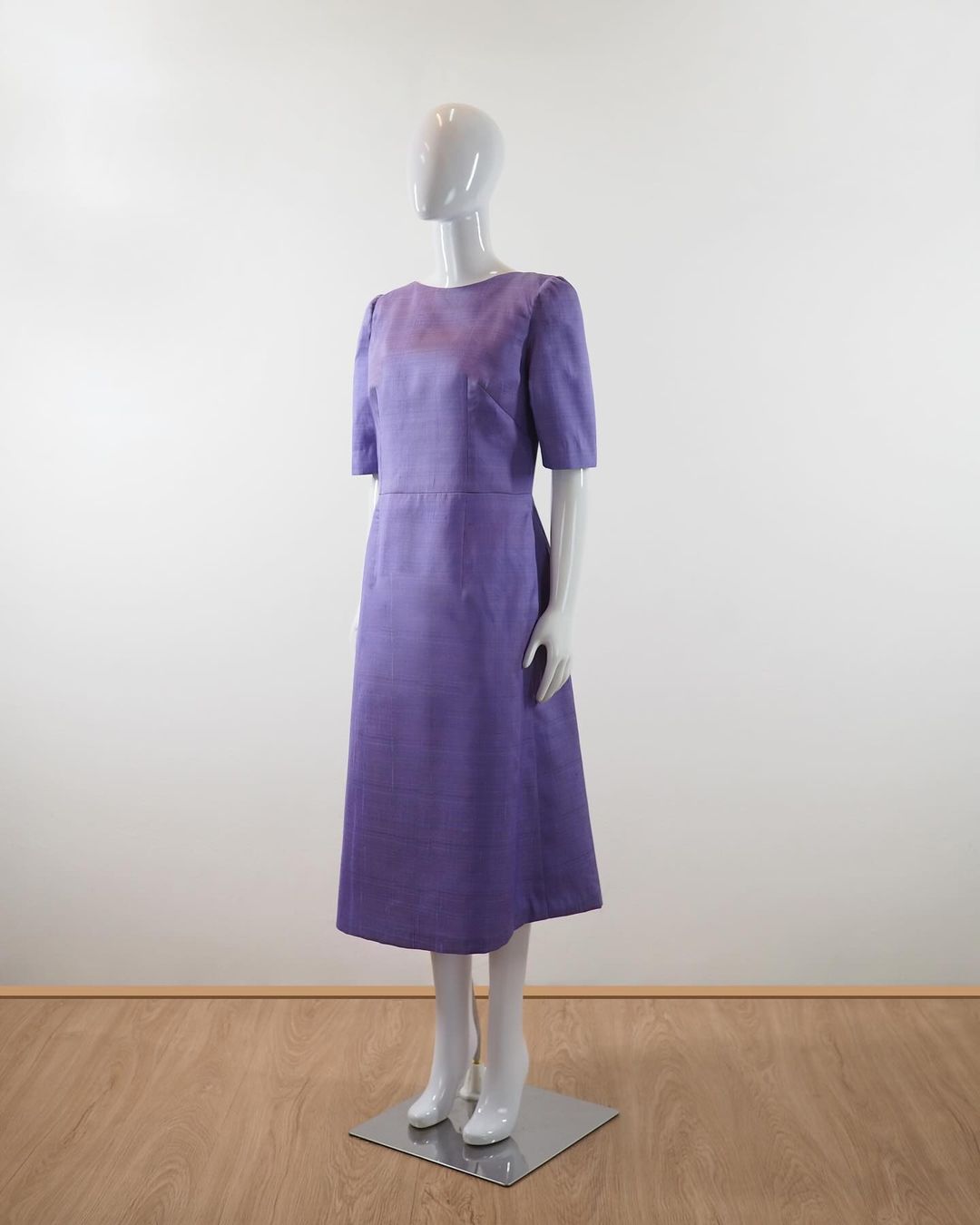 แบบตัดชุด เดรสผ้าไหม (ไม่รวมผ้า) chobmai x JHN รหัส CUT-51-0323673