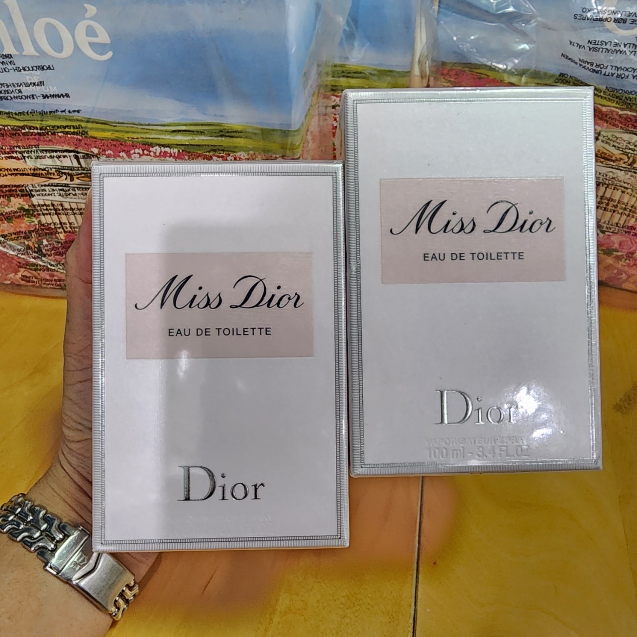 น้ำหอมแท้ Christian Dior Miss Dior Eau De Toilette 100ml กล่องซีล ผลิต 2022-09 ผลิต 2022-10
