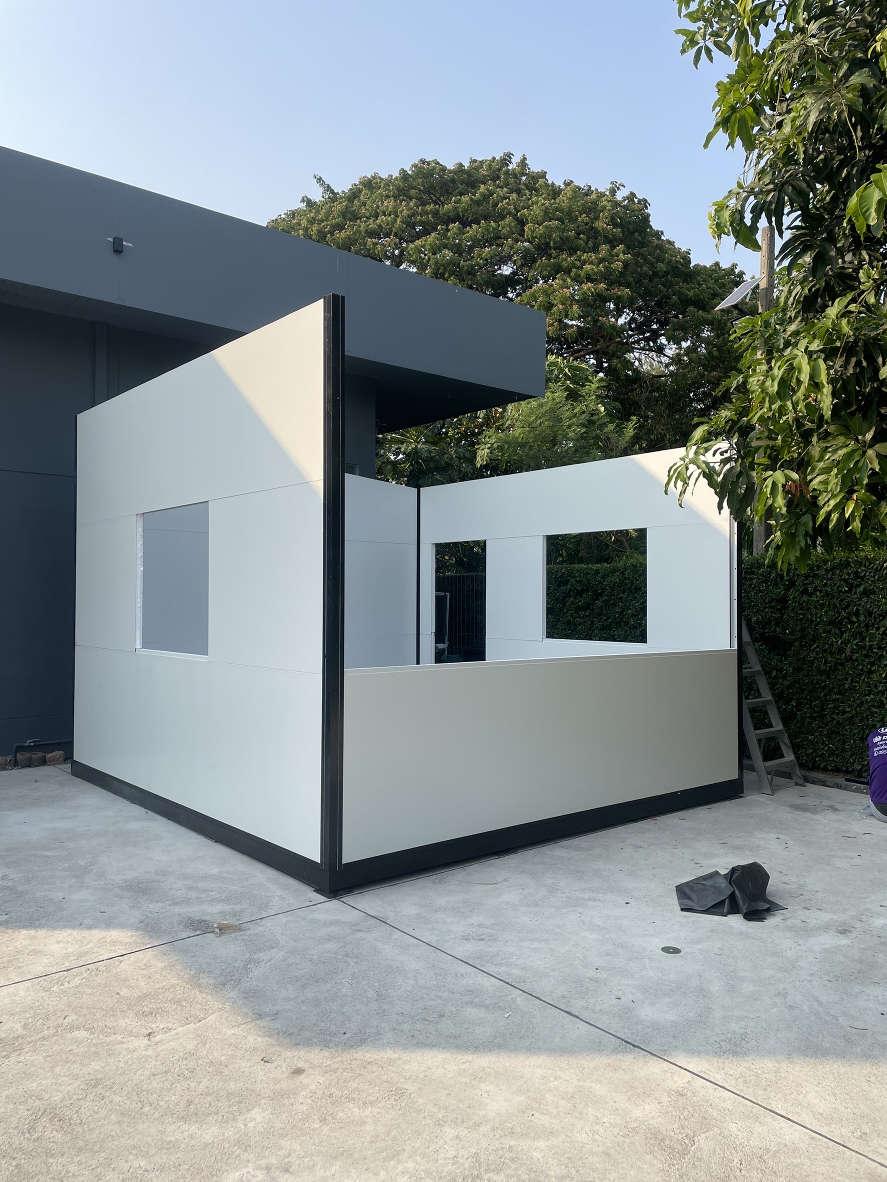 บ้านพักพนักงาน ขนาด3.60 x4.00 เมตร สามโคก