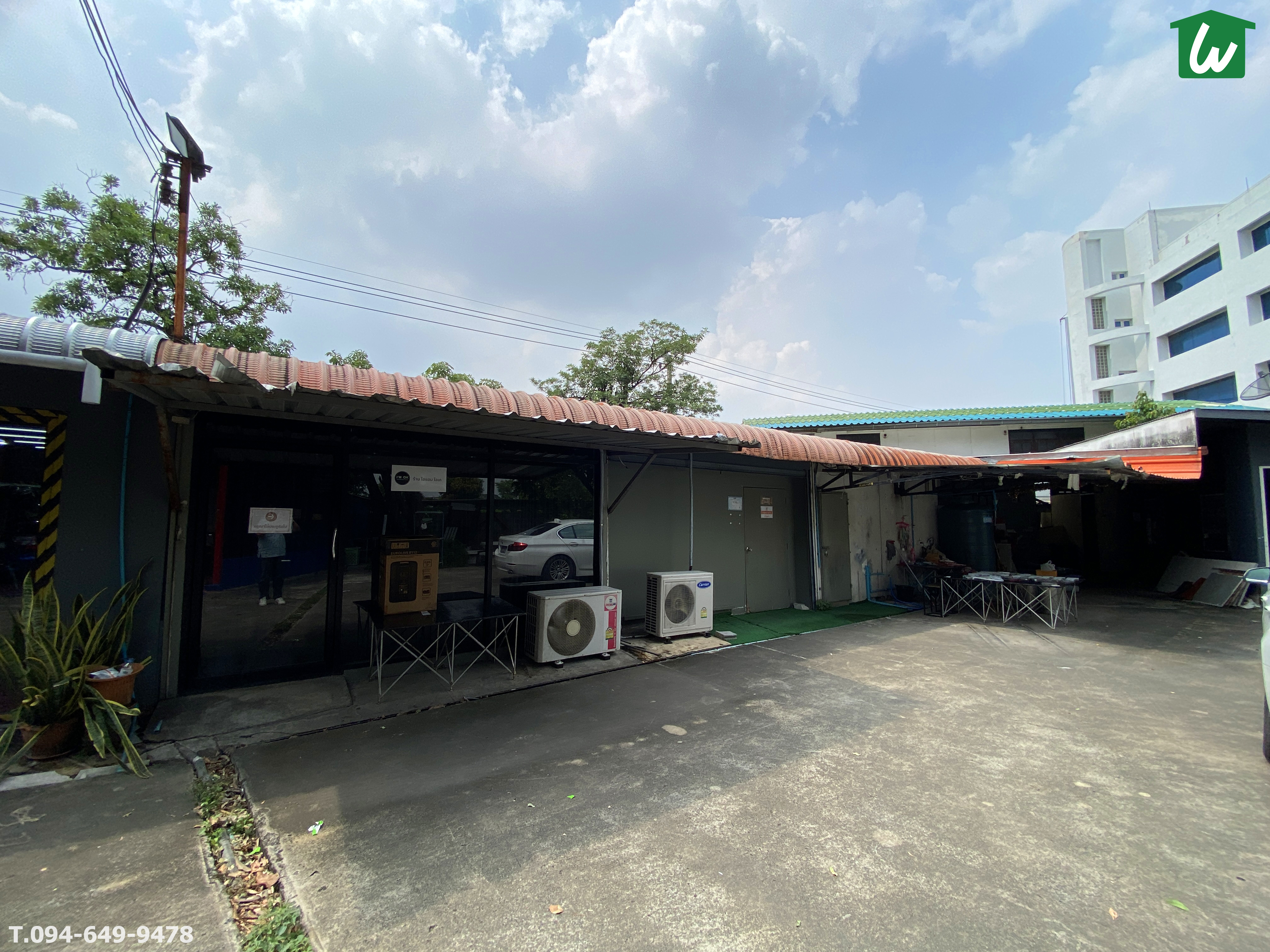 SOLD OUT!🏡ให้เช่า🏡 ห้องว่างทำร้านอาหาร เครื่องดื่ม, สำนักงาน 🏢 ร้านเครื่องเสียงรถยนต์, ร้านเสริมความงาม, ร้านนวดสปา ติดถนน เกษตร-นวมินทร์. ตอม่อ 86-88