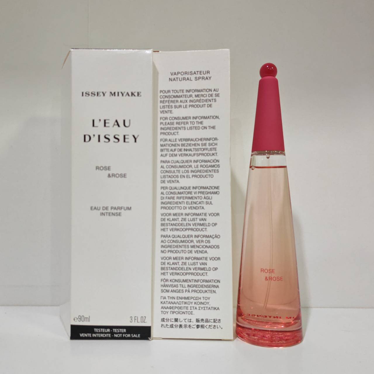 น้ำหอมแท้ Issey Miyake Rose & Rose Eau de Parfum Intense 90ml กล่องเทสเตอร์
