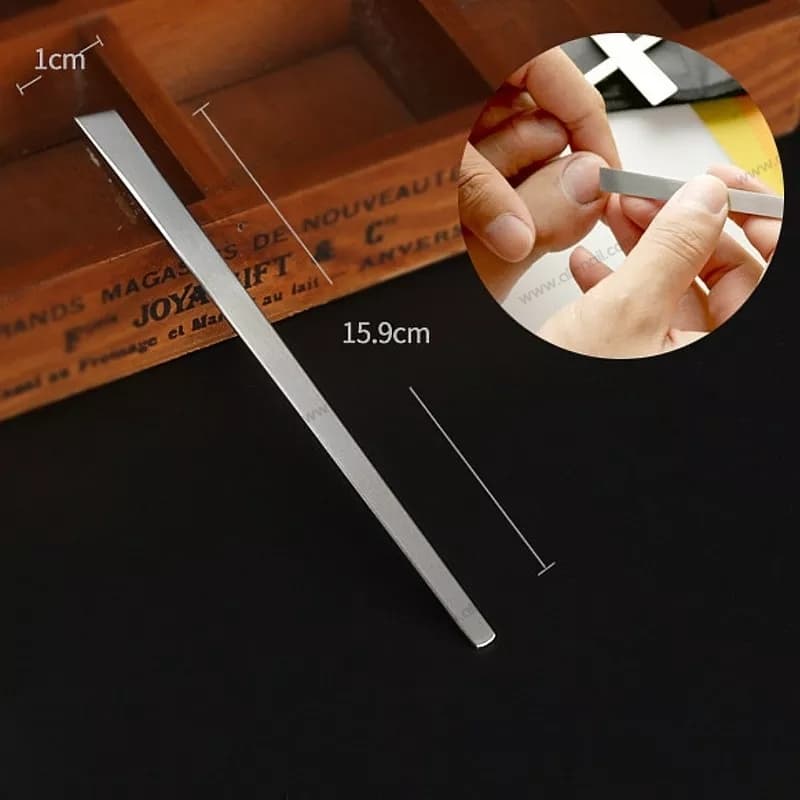 [3ชิ้น/ชุด] เหล็กขูดหนัง มีดขูดหนังกำพร้า ขูดส้นเท้า แซะเล็บขบ