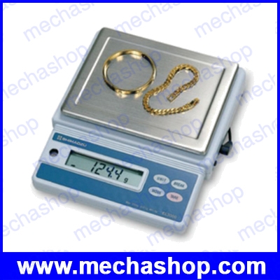 เครื่องชั่งน้ำหนักความละเอียดสูง เครื่องชั่งน้ำหนักดิจิตอลตั้งโต๊ะ ชั่งได้ 2kg/0.1g, 3kg/0.1g จานชั่ง 170x130 mm. ยี่ห้อ SHIMADZU (ญี่ปุ่น)