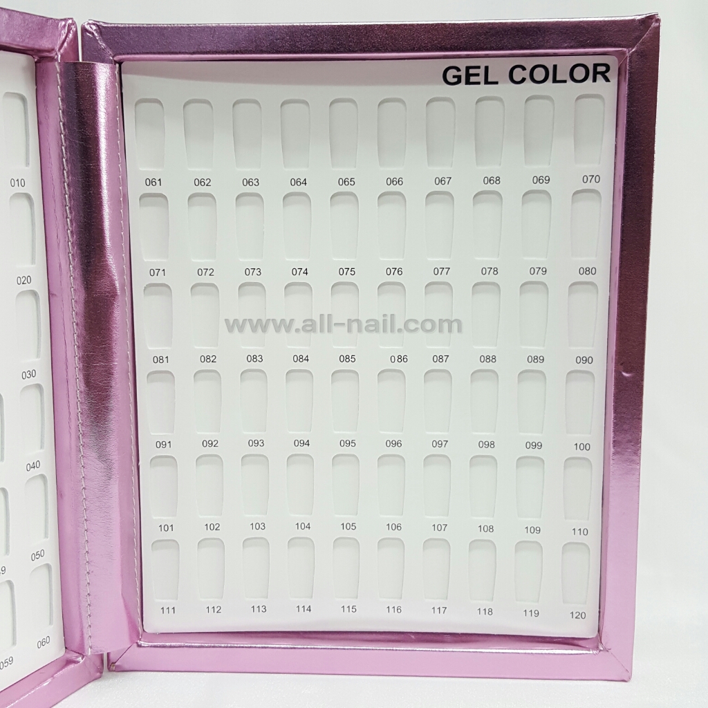 สมุดชาร์ตโชว์เล็บ