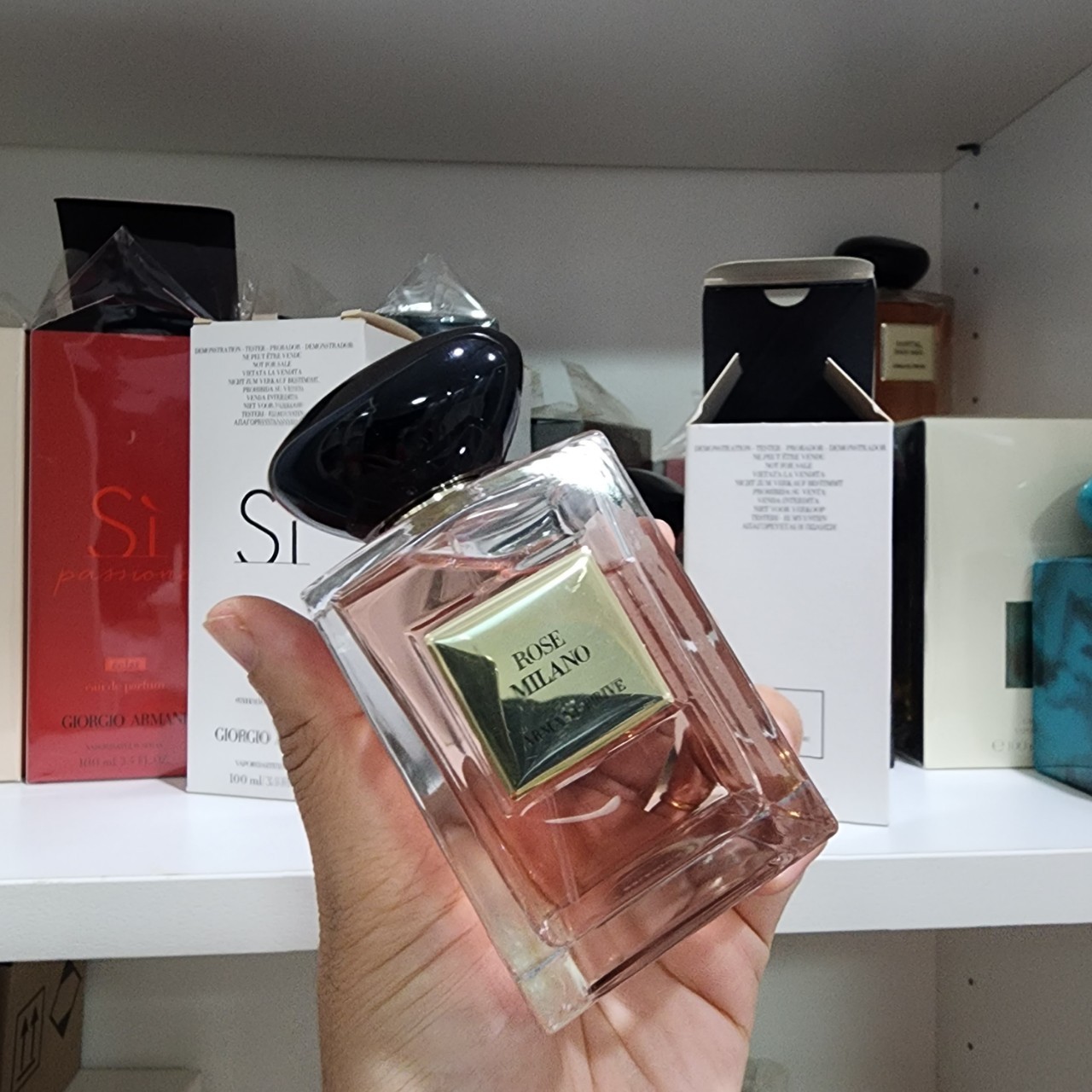 น้ำหอมแท้แบ่งขาย Giorgio Armani Prive Les Eaux - Rose Milano EDT 💕Travel Size แบบทดลอง