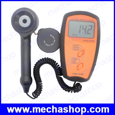 ยูวีมิเตอร์ เครื่องวัดแสงอุลตร้าไวโอเลต เครื่องวัดแสงยูวี UV Meter UV Radiometers UVA and UVB measurement UV340B