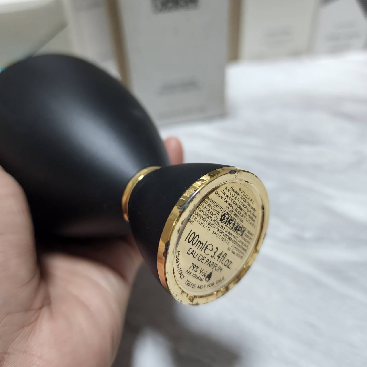 น้ำหอมแท้ Bvlgari LE GEMME COLLECTION Noorah 100ml กล่องเทสโคเมี่ยมก้นขวดดำ