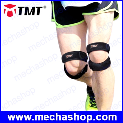 (1 ชิ้น)สนับเข่า สนับรองเข่า สายรัดเข่า ซัพพอร์ทเข่า Free Size TMT Honeycomb Meshed Breathable Adjustable Sports Climbing Basketball Knee Support