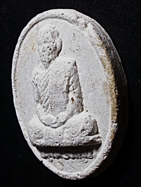 พระผงถอดพิมพ์ รูปเหมือน ท่านเจ้าคุณนรฯ ลป.ดู่ วัดสะแก อยุธยา