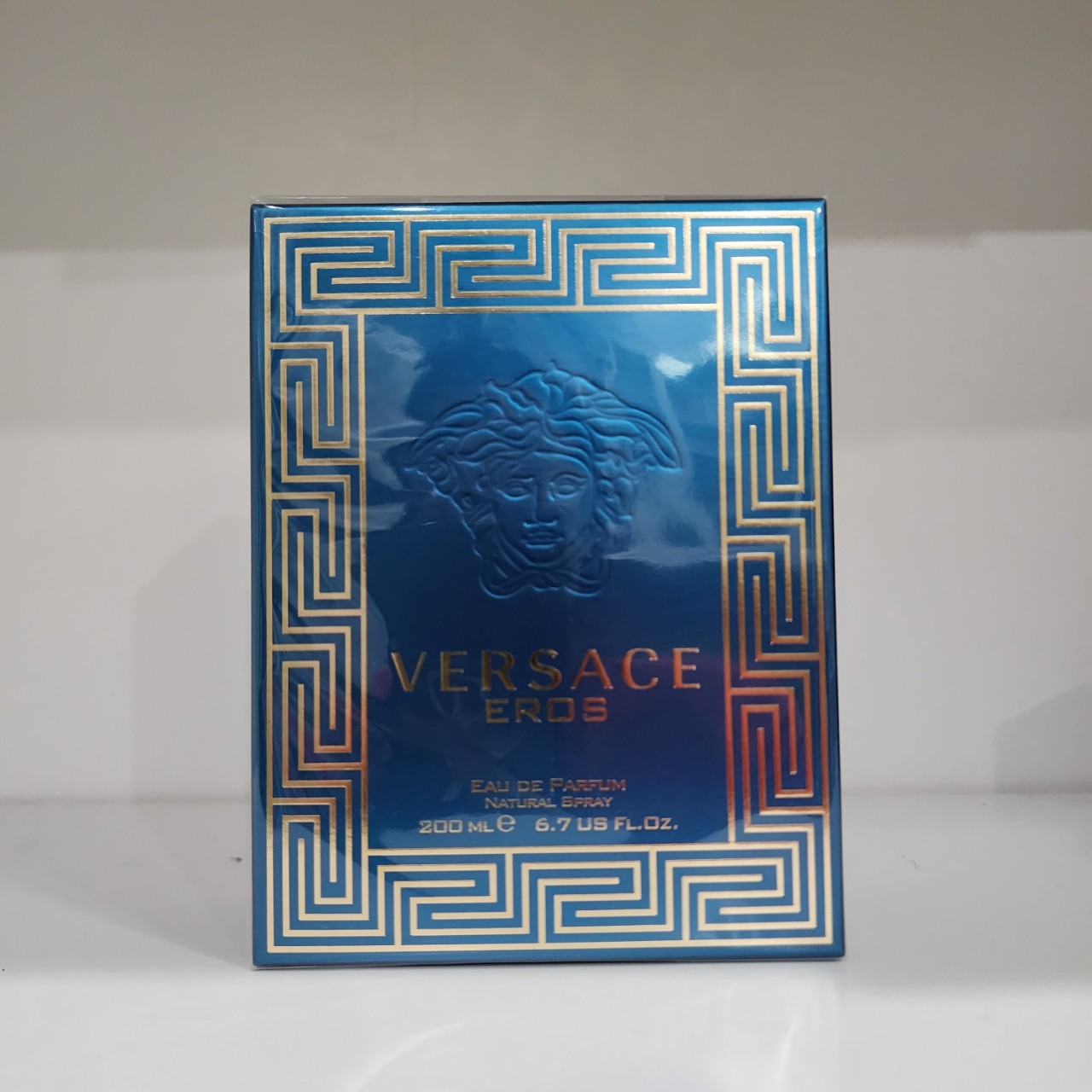 น้ำหอมแท้ Versace Eros Eau De Parfum 200ml กล่องซีล