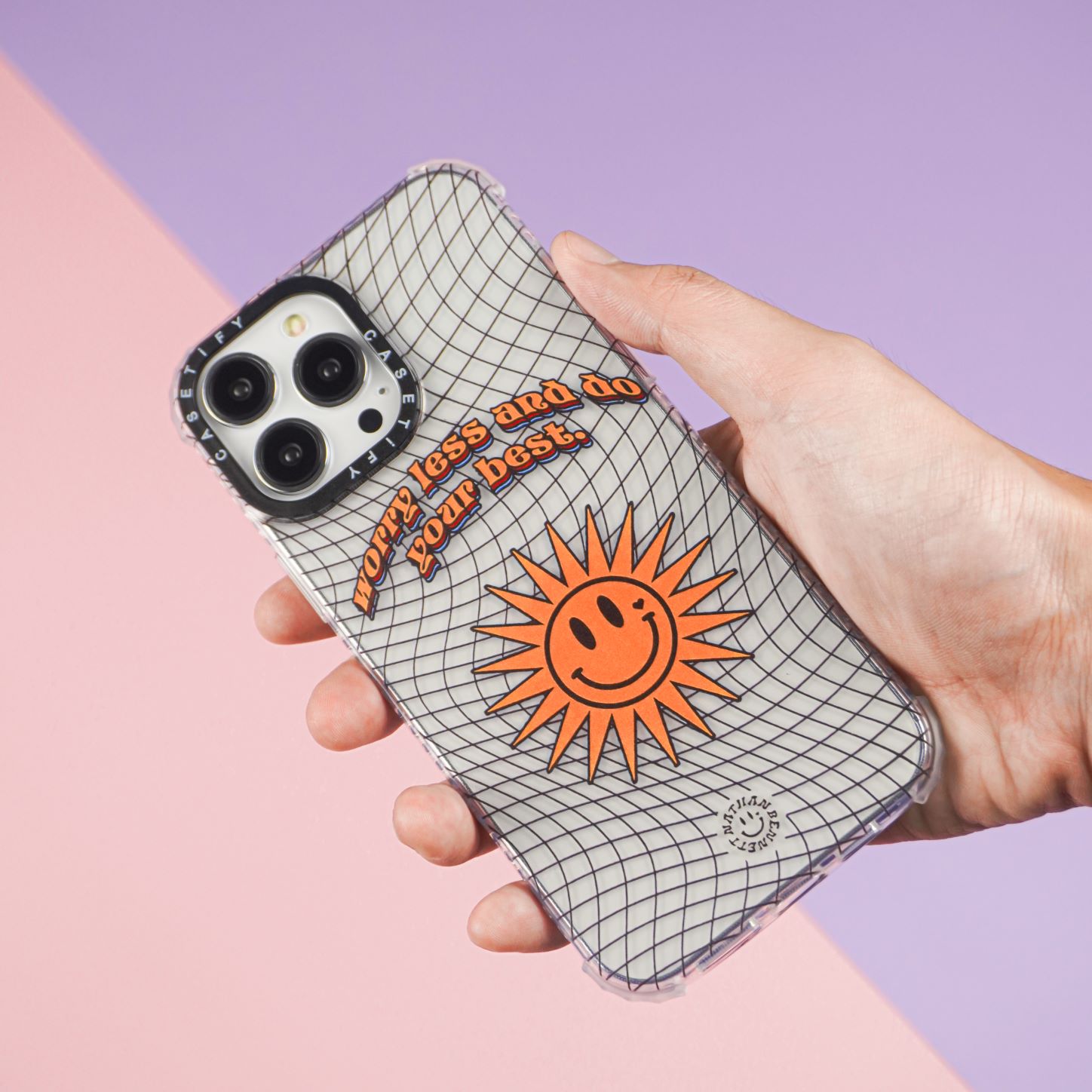 เคสโทรศัพท์ iPhone เคสใส สกรีนลายน่ารัก เน้นมุมกันกระแทก สำหรับ11/13/13ProMax