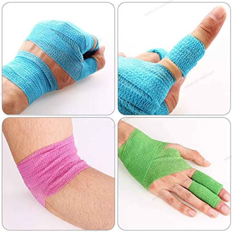 โคแบน เทปผันแผล ผ้าพันออกกำลังกาย ลดการเสียดสี เทปพันแผลแบบยืดหยุ่น ยาว4.5เมตร