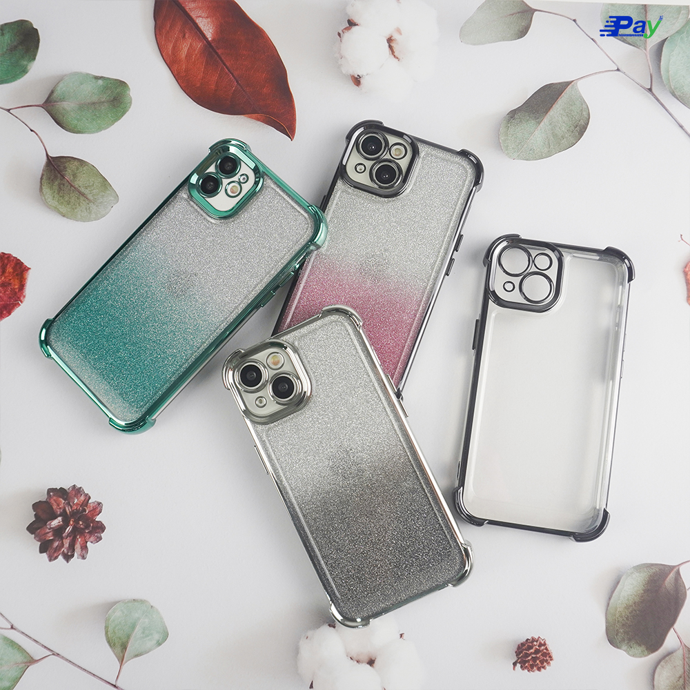 เคสโทรศัพท์ iPhone City Dog แผ่นกลิตเตอร์ แบบอ่อน สำหรับ 14ProMax/14/13/11