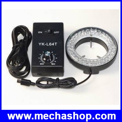 YK-L64T stereo microscope led ring light 64LED Ring Light Monocular ไมโครสโคป