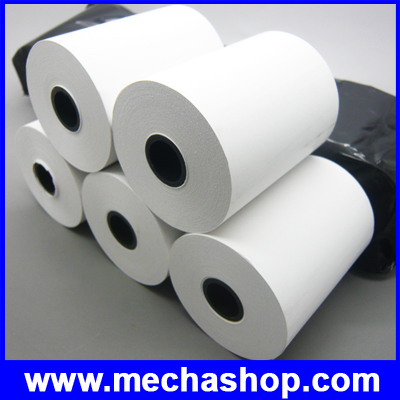 10 ม้วน กระดาษความร้อน กระดาษเครื่องพิมพ์ใบเสร็จ Thermal Papar กระดาษใบเสร็จ กระดาษสลิป 2นิ้ว57mm.เส้นผ่านศูนย์กลาง45มม. ยาว24เมตร(เกรดAจากญี่ปุ่น)
