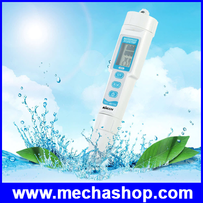 เครื่องวัดค่าน้ำ วัดคุณภาพน้ำ วัดได้ 3 ฟังก์ชั่น Digital pH Meter EC Meter TEMP Meter Water Quality Monitor Tester