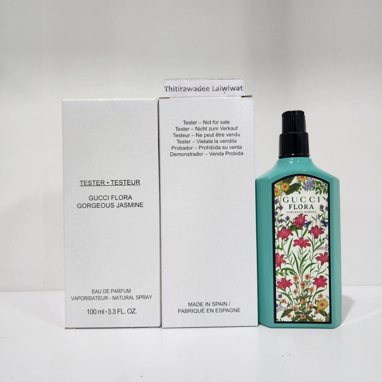 น้ำหอมแท้ Gucci Flora Gorgeous Jasmine EDP For Women 100ml กล่องเทสเตอร์