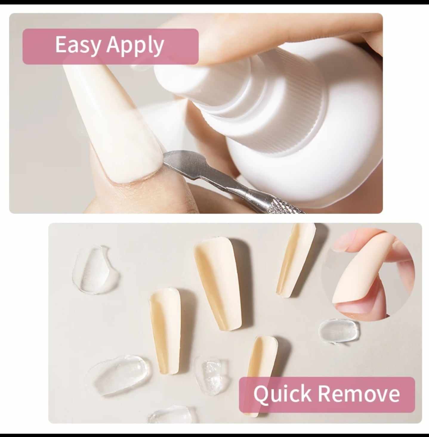 น้ำยาละลายกาว น้ำยาถอดเล็บPVC แบบสเปรย์ 60ml