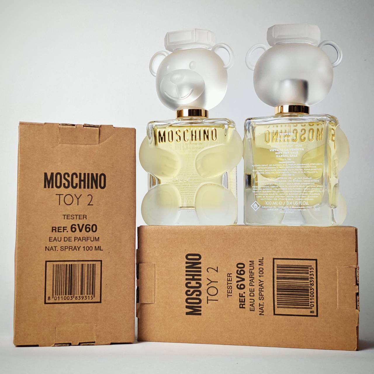 น้ำหอมแท้ Moschino toy 2 edition edp 100ml กล่องเทส